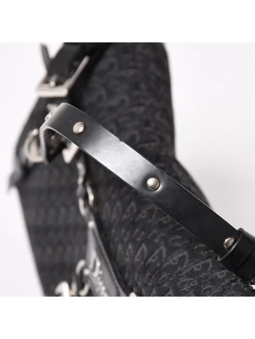Dior Bondage Bag Trotter Pattern Galliano